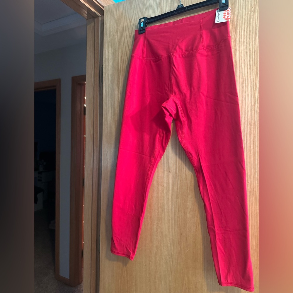 FP Movement by Free People Vibrant Red Leggings